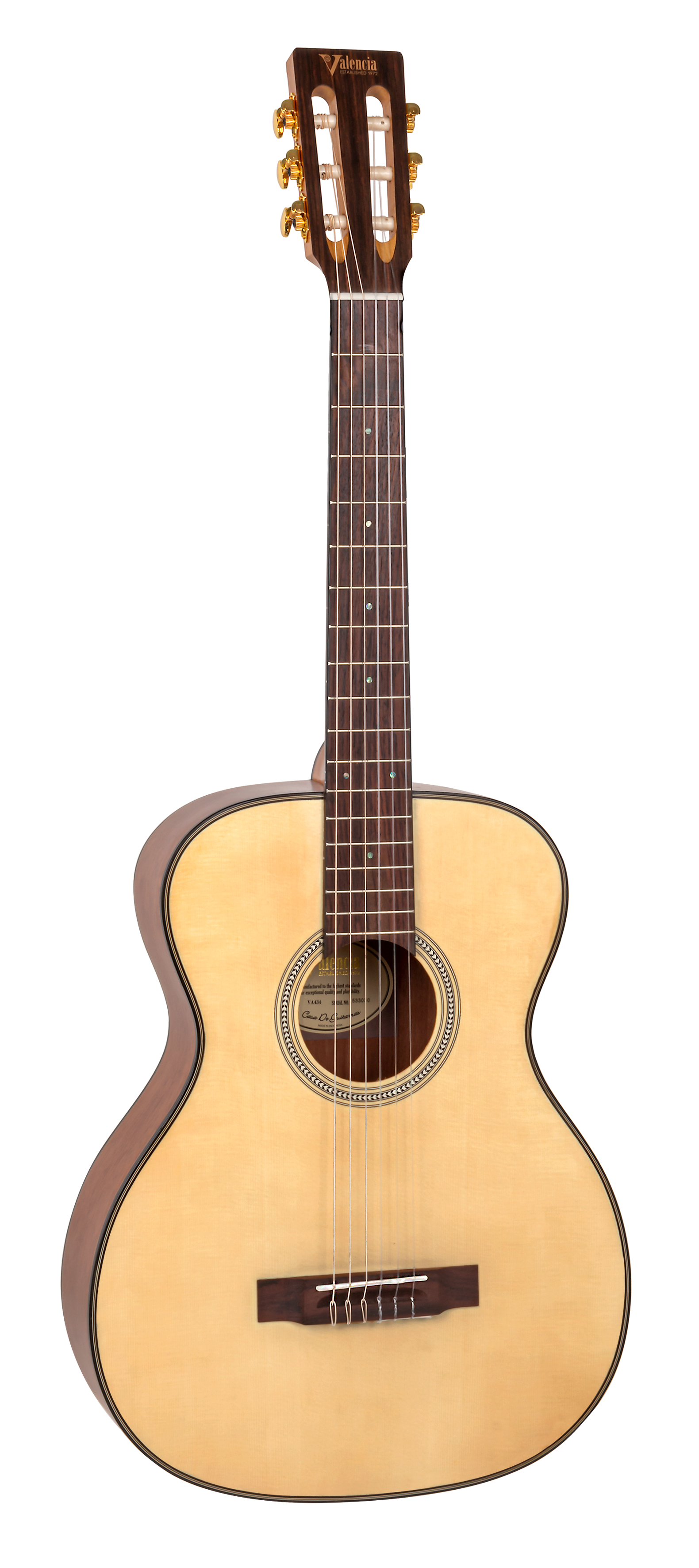 Valencia | VA434 | 4/4 size Nylon Acoustic Guitar. Valencia | VA434 | 4/4 size Nylon Acoustic Guitar.
